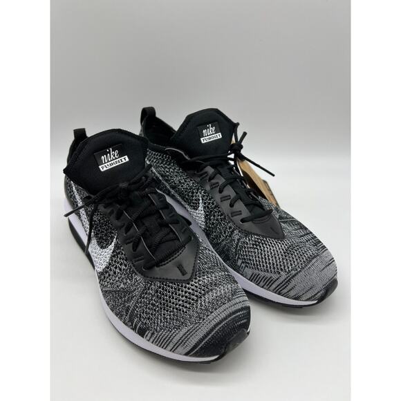 Nike Women's Air Max Flyknit Racer Sneakers Black DM9073-001 Size 9.5 NEW. - Picture 5 of 12